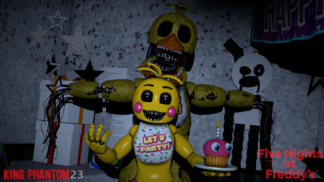 Five Nights At Freddy's Withered Chica Poster for Sale by HappyTreeX1