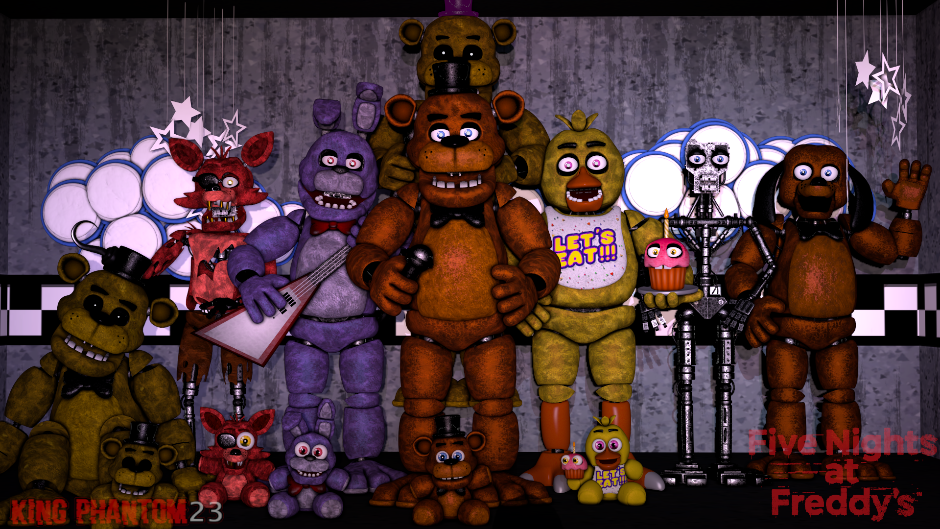 A HISTÓRIA COMPLETA DE FNAF 1 #fnaf #fivenightsatfreddy #fnaf1