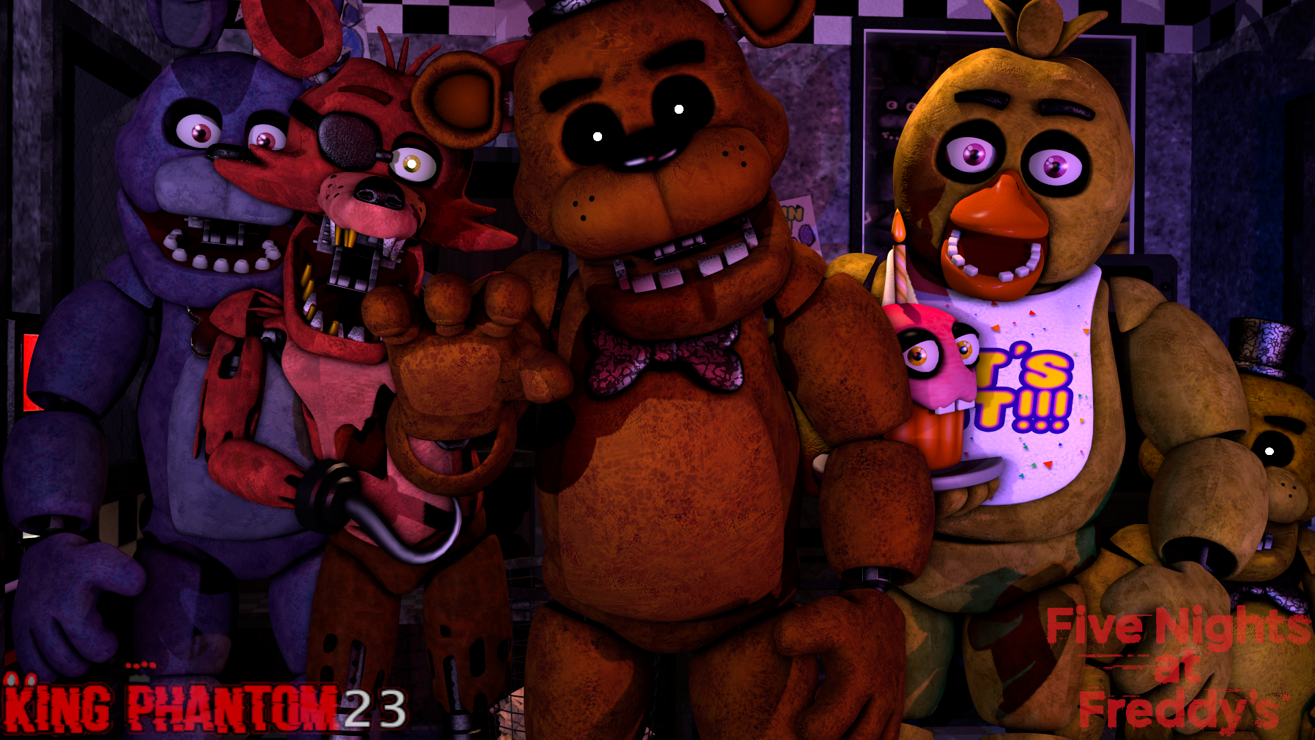 FNaF 1 remake by GhostAlpha107 on DeviantArt