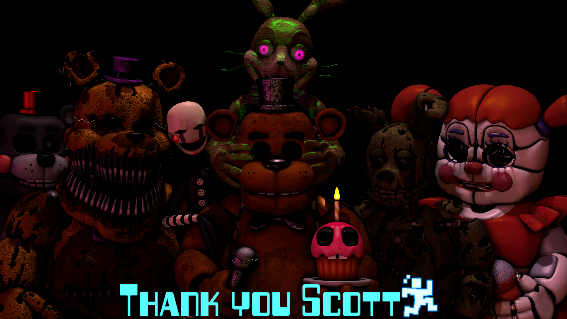 FNAF 8th AnniversaryThank You!!! by Fredluestudios2021 on DeviantArt