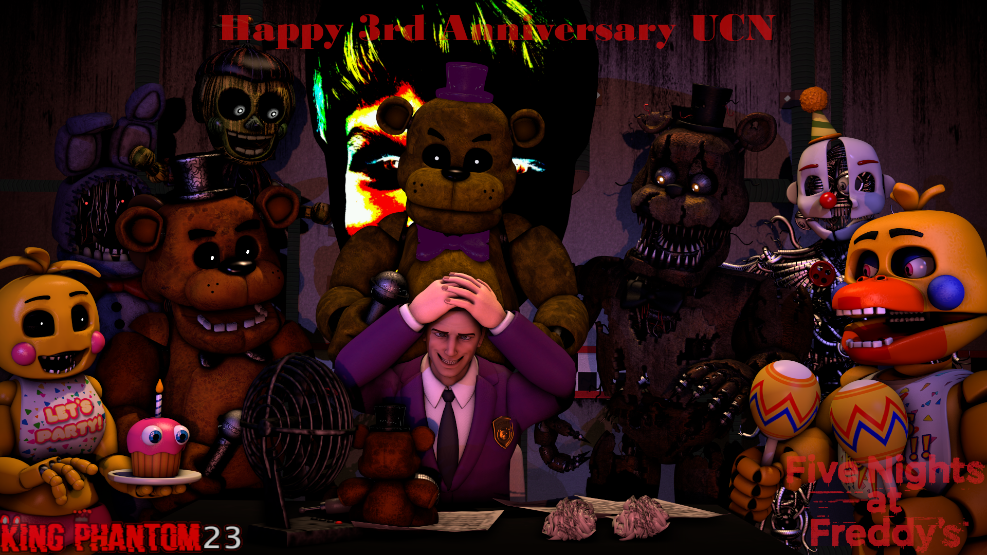 Happy 3rd Anniversary FNaF World :: Ultimate Custom Night Общи дискусии