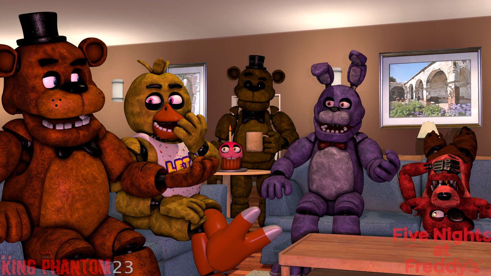 Fnaf 1 Fanart by EvelynChan5023 on DeviantArt