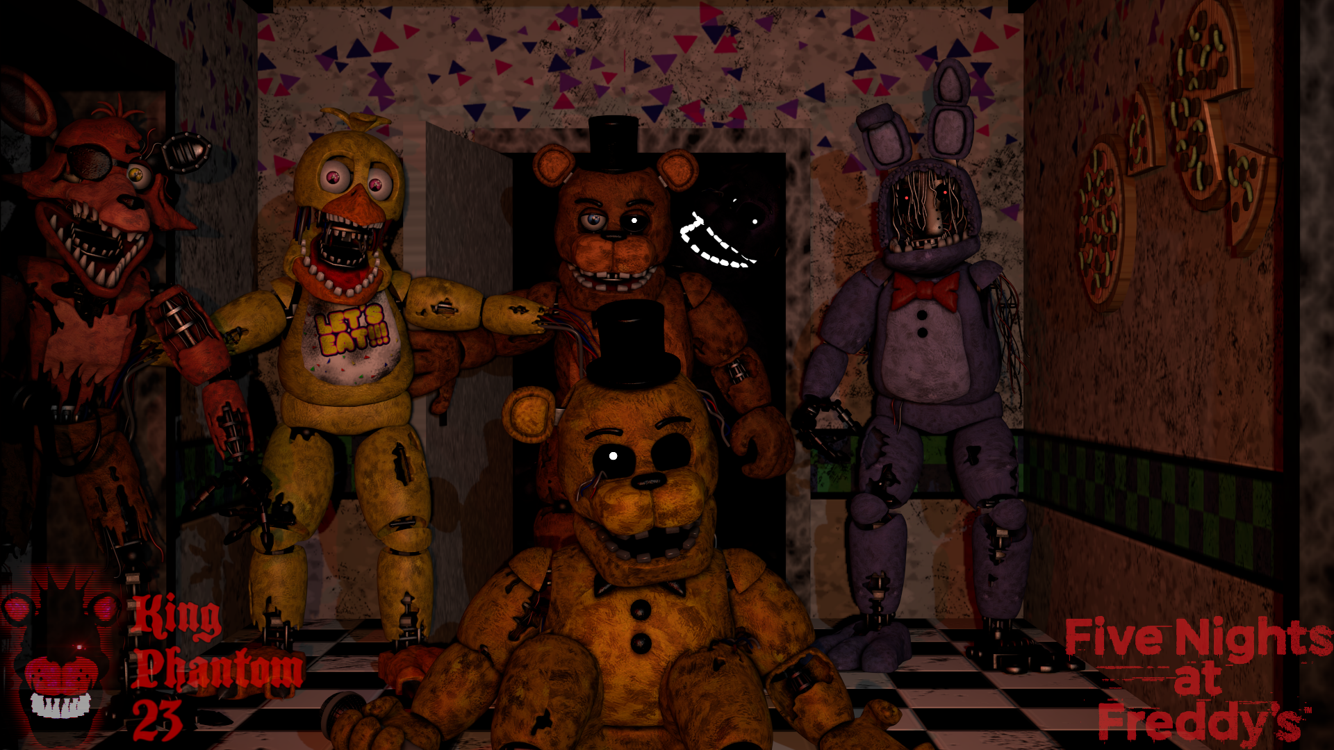 FNAF 2 Movie Poster - Withereds by Mr-Tvman on DeviantArt