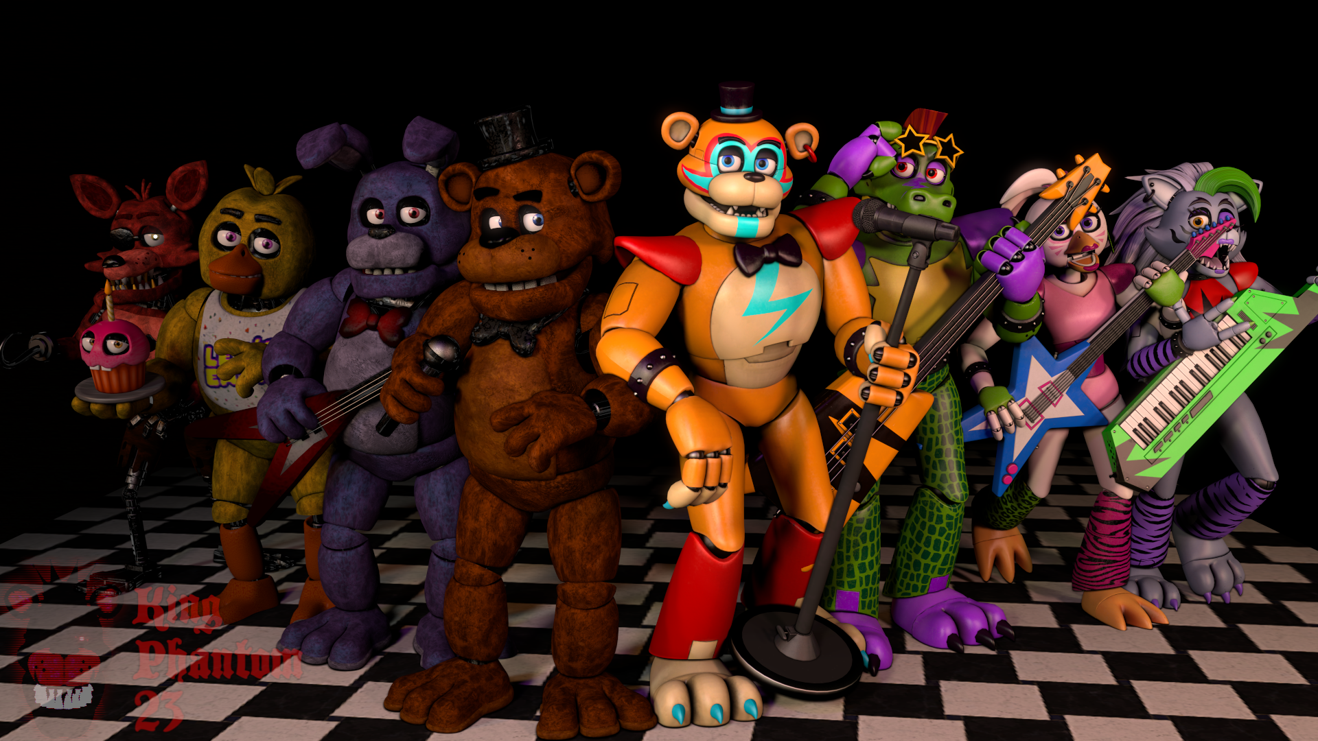 Rockstar Freddy by KingPhantom23 on DeviantArt