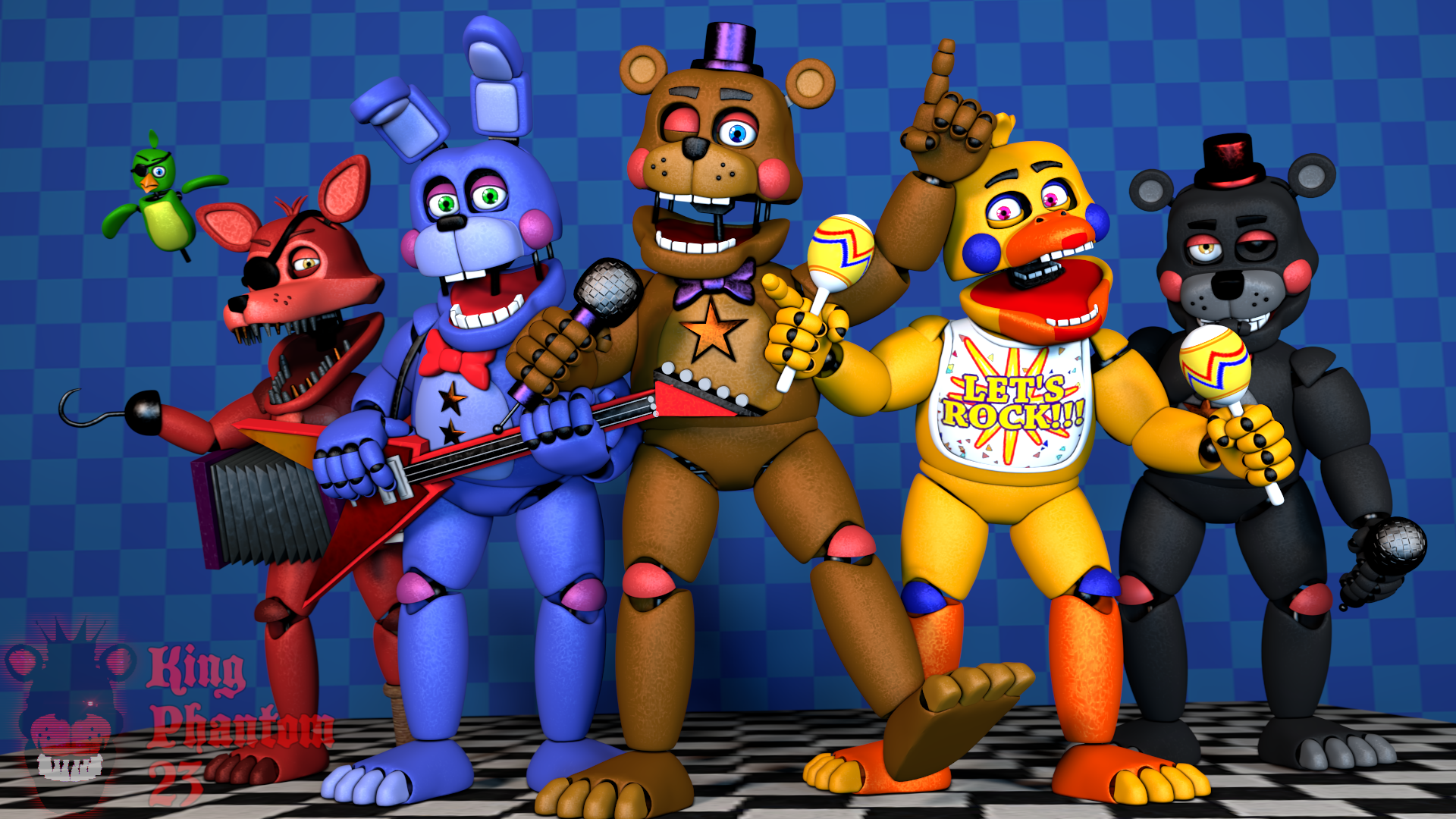 Rockstar Freddy [Fnaf] by PegasusVixen7950 on DeviantArt