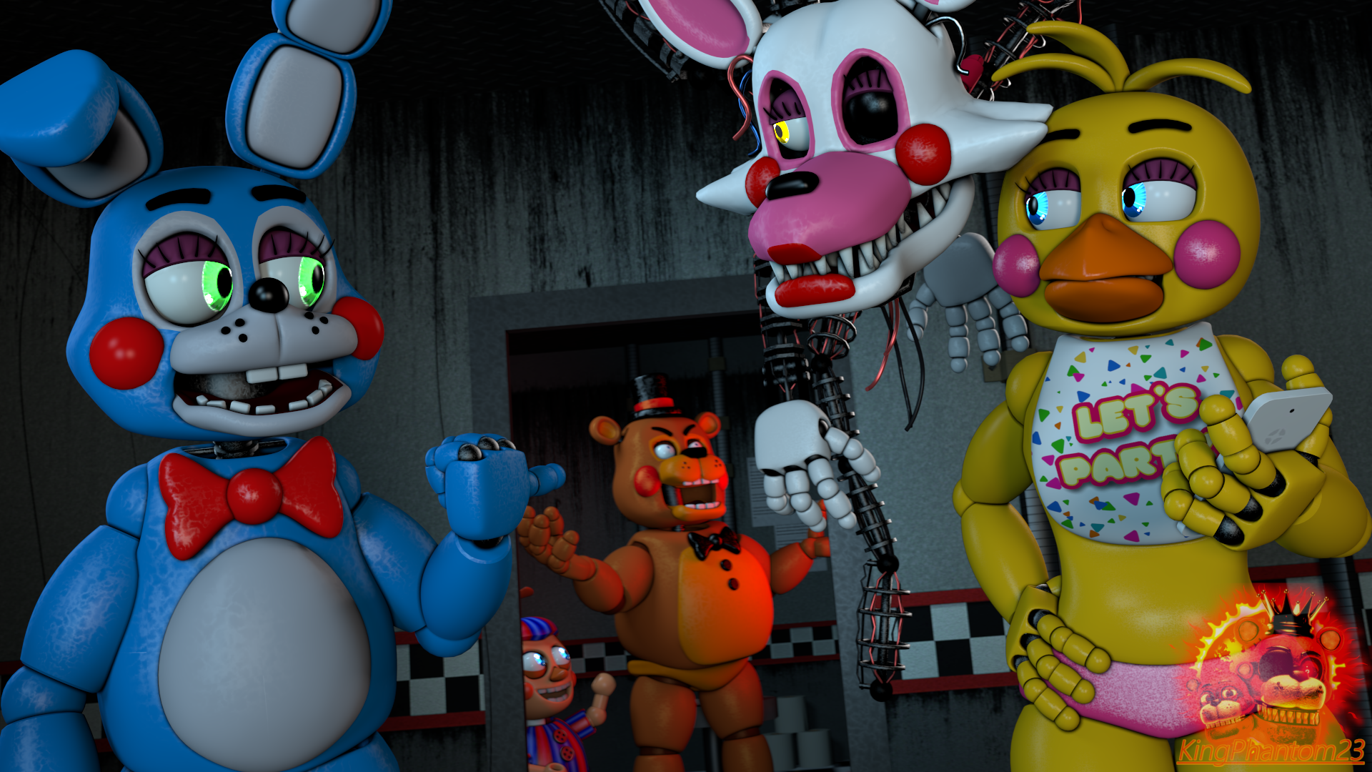 FNaF 2 - Minigame - Toy Freddy - Minigame by FnafKing563 on DeviantArt