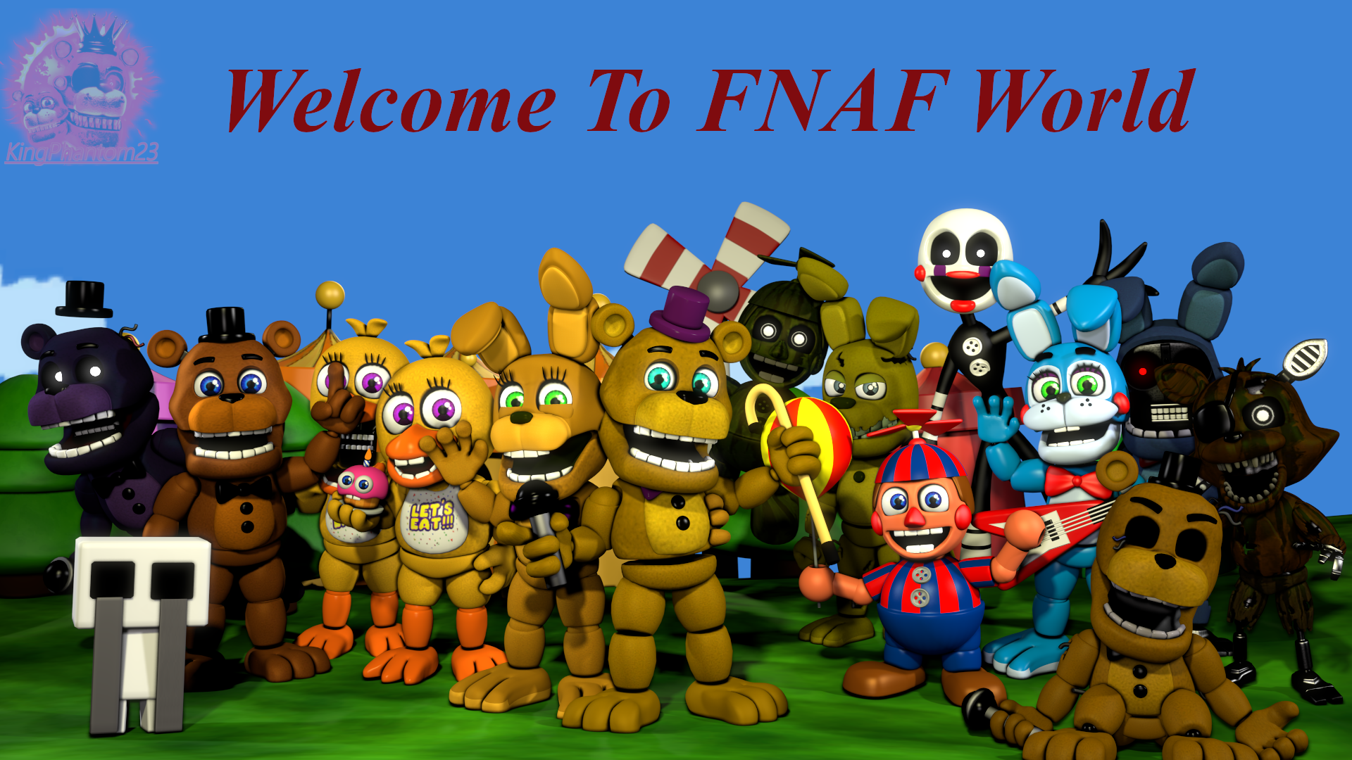 Puppygamero presents Fnaf World Update 3! by beny2000 on DeviantArt