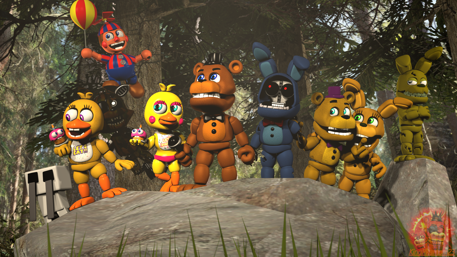 FNaF 3 7th Anniversary by FuntimeFreddoFazbear on DeviantArt