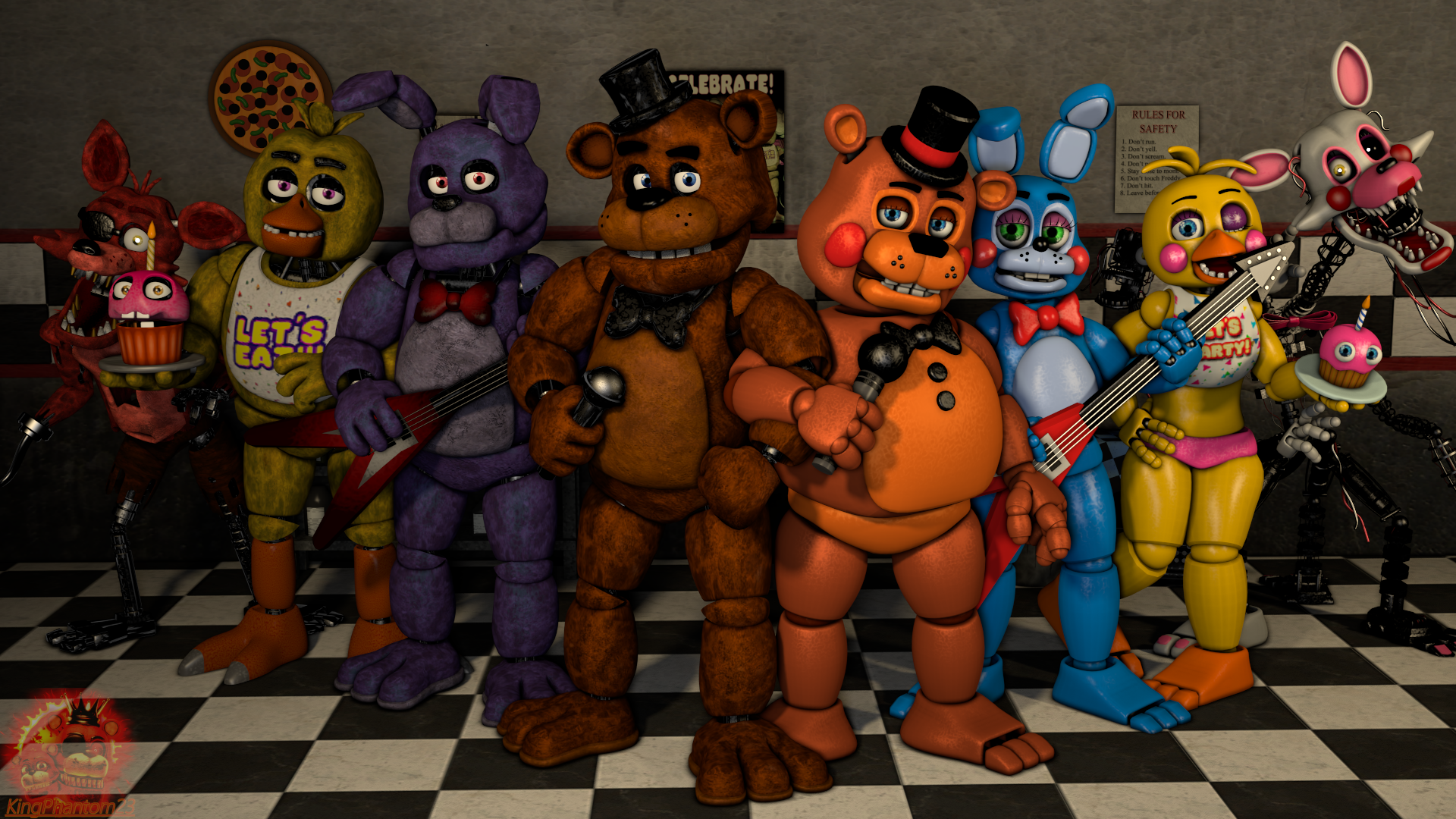 Rockstar Freddy by KingPhantom23 on DeviantArt