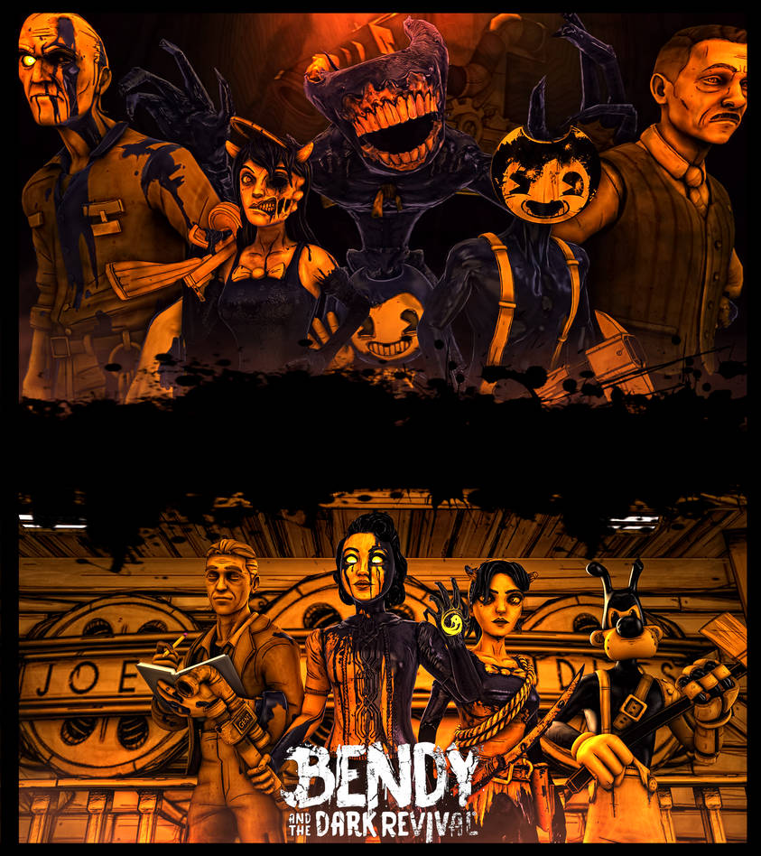 Bendy and The Dark Revival Poster by KingPhantom23 on DeviantArt
