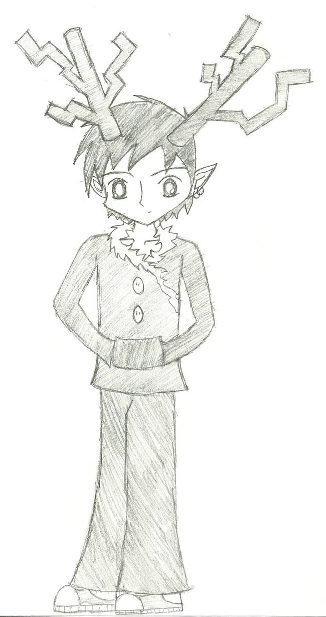 Human Rudolph by ultimatefan on DeviantArt