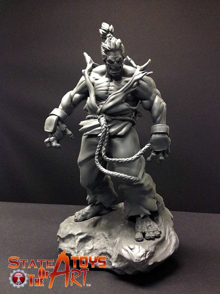 Akuma Resin Statue Prototype.  Daily Photo!