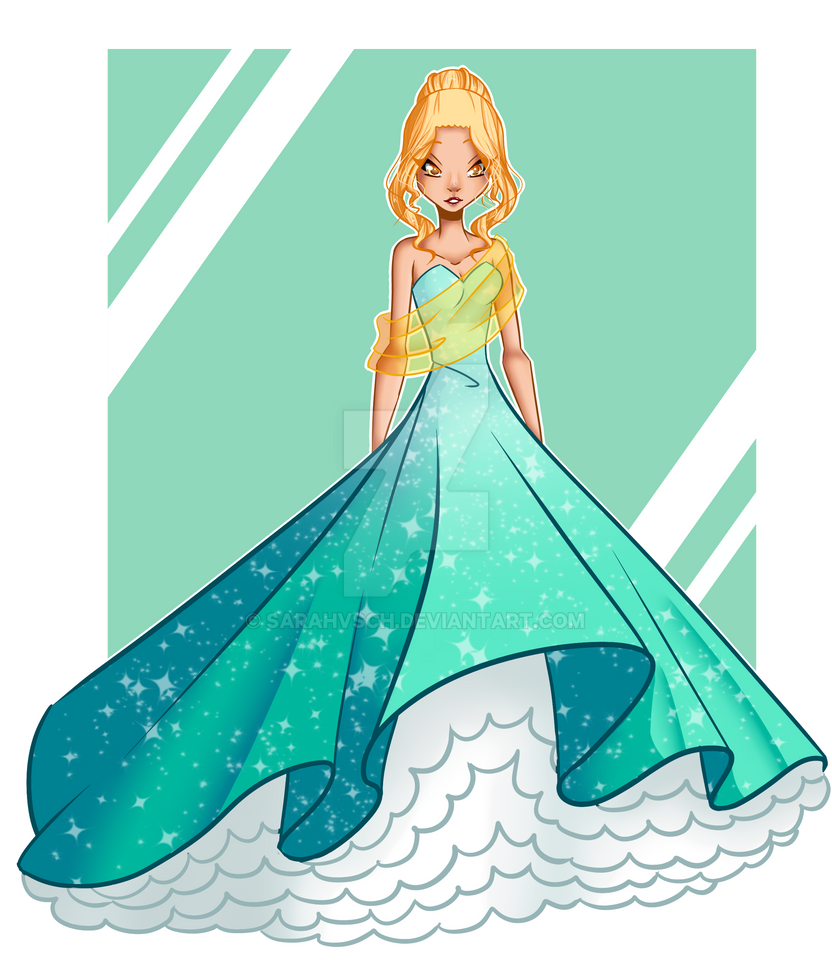 winx club daphne wedding dress Daphne Flower Princess