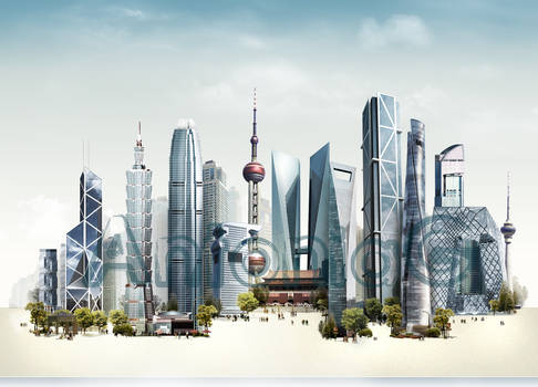 Fictional 'China city' new