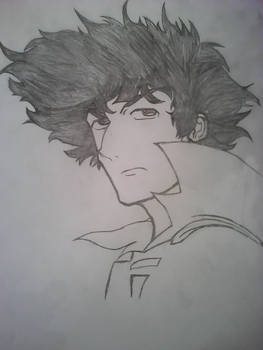 Spike Spiegel Drawing