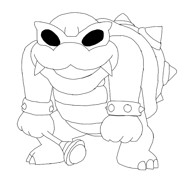 Roy Koopa Coloring Pages Coloring Pages