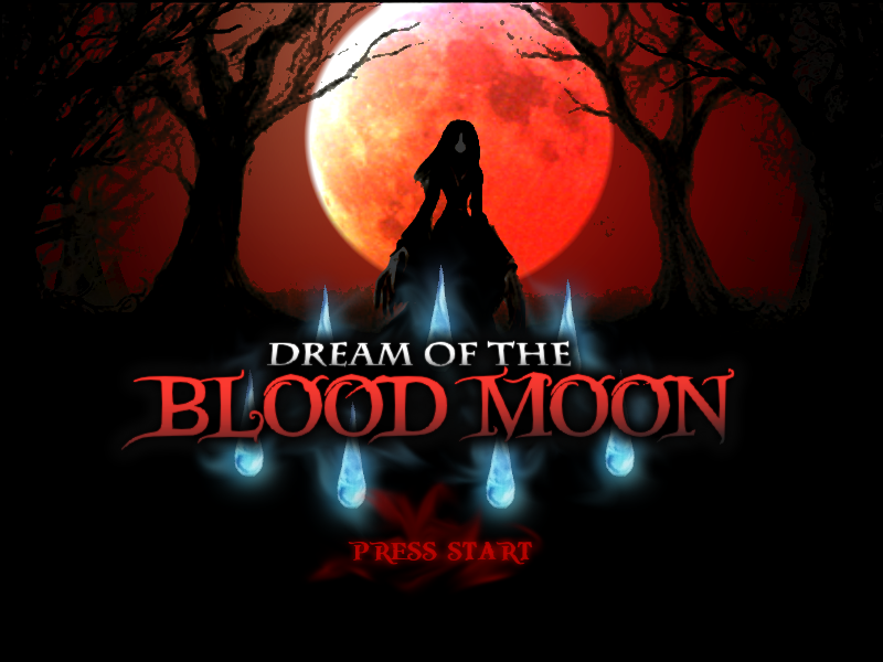 Dream of the Blood Moon - Custom Title Screen