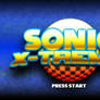 Sonic X-Treme: Title Screen (Version 1)