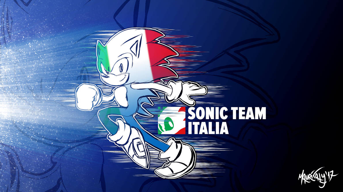 Italian Sonic Rigs Sonic Team Italia: Wallpaper 1 by Mauritaly on DeviantArt