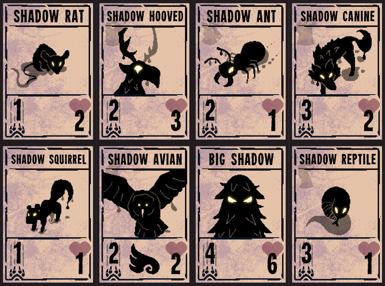 2022-01 Inscryption Shadow Cards by melfice737 on DeviantArt
