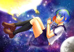 Earth-chan  [Speedpaint] by RimoOfArtSchool