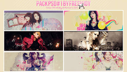 Pack PSD #1 Signatures KPOP