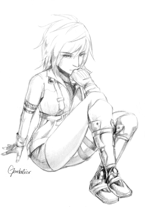 Commission: Lightning of FF13