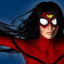 Spider-Woman Jessica Drew closeup