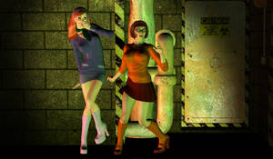 Daphne and Velma in Trouble!