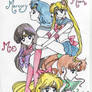 Sailor Moon and Scouts