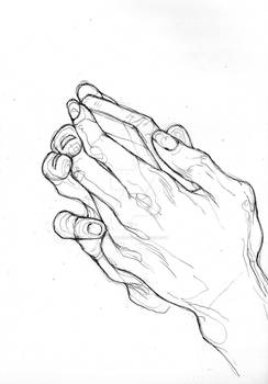 hands sketch