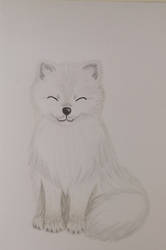 Arctic nursery art - Arctic fox