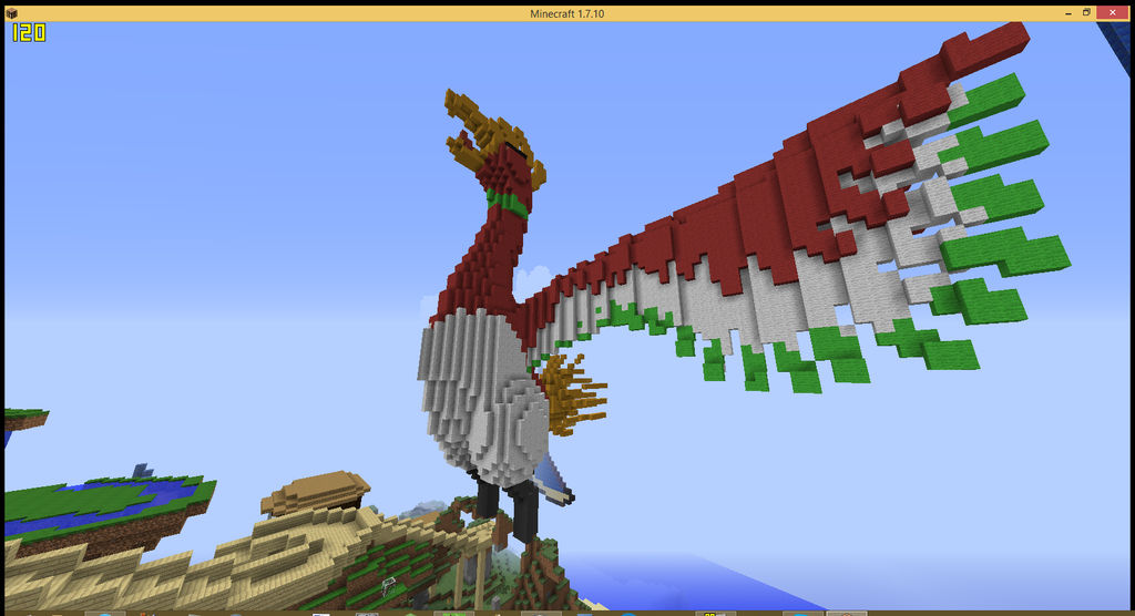 Ho-Oh 3D by Kaelwolfur on DeviantArt