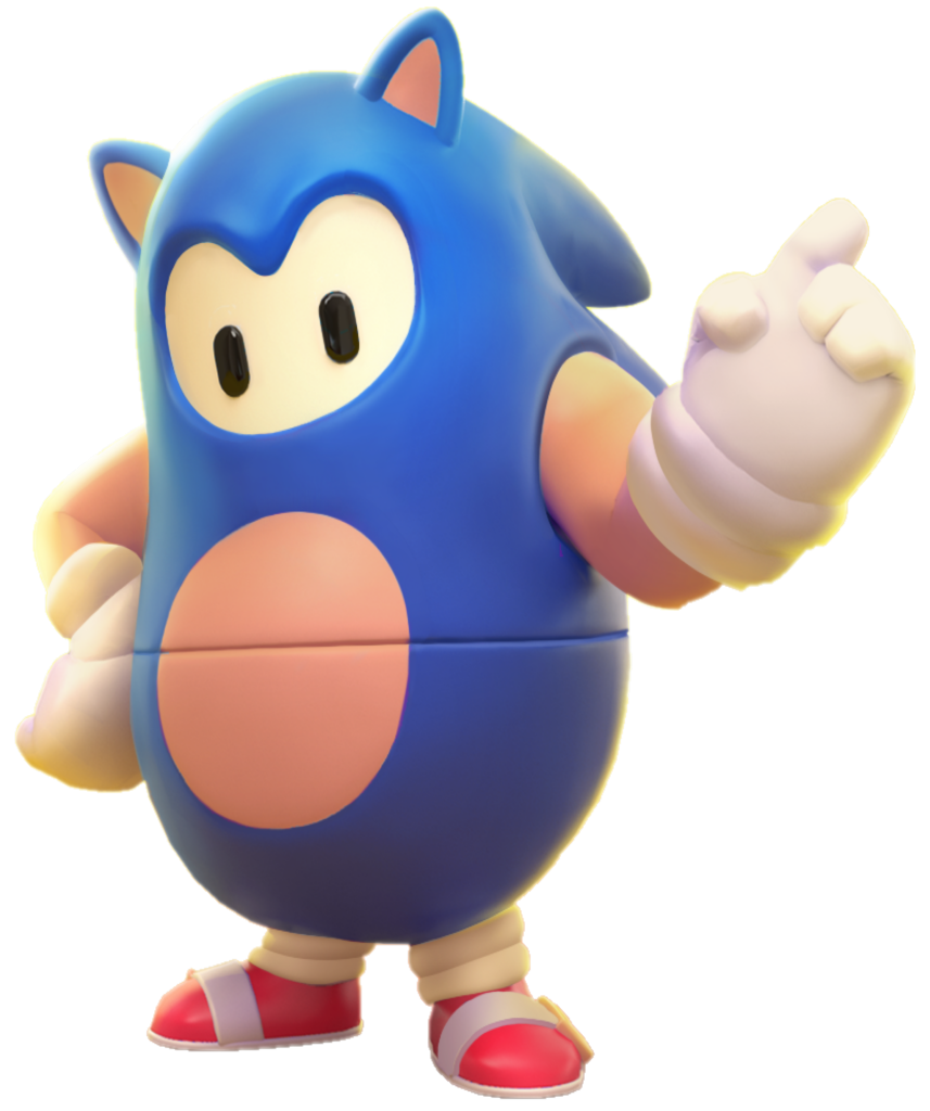 Fall Guy (Sonic The Hedgehog Skin) by Legobuilder100 on DeviantArt