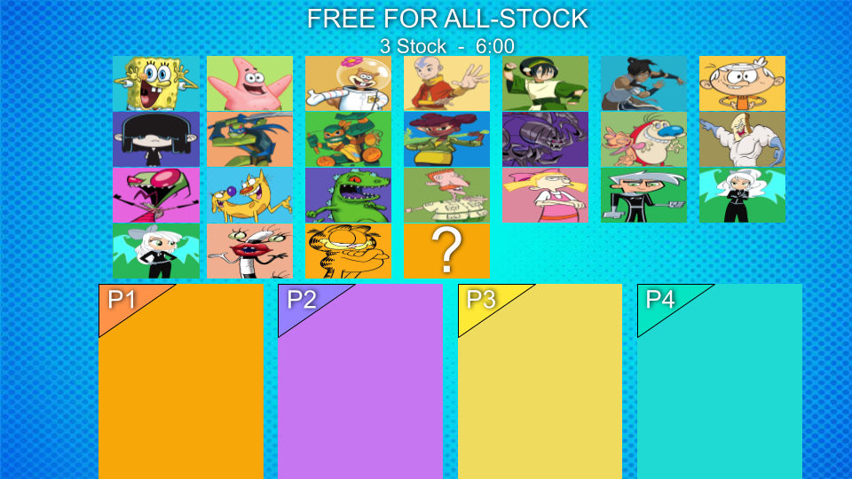 Nickelodeon All-Star Brawl Character Roster by Legobuilder100 on DeviantArt