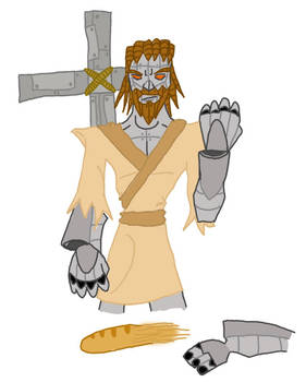 Superhero contest -Metal-Jesus