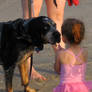 Big Dog, Little Girl...