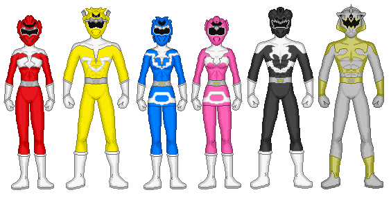 Power Rangers Full Throttle