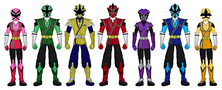 Samurai Strike-All Rangers by heavenlymythicranger on DeviantArt