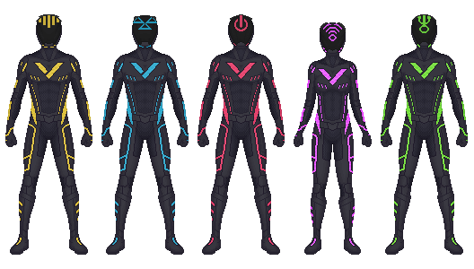 Vanguard Threat Response anti-Power Rangers Squad by ...