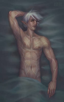 Sexy Fenris (DA2 fan-art)