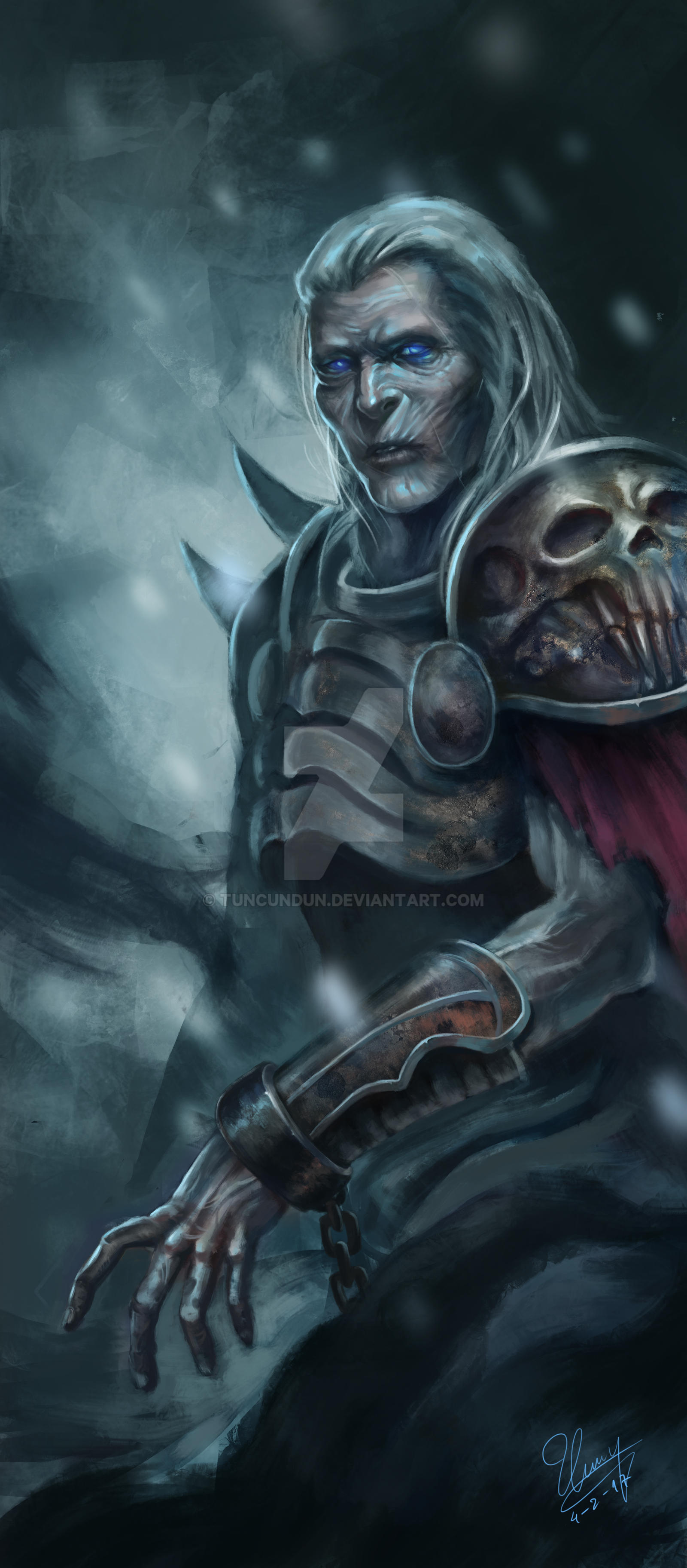 Undead king by tuncundun on DeviantArt