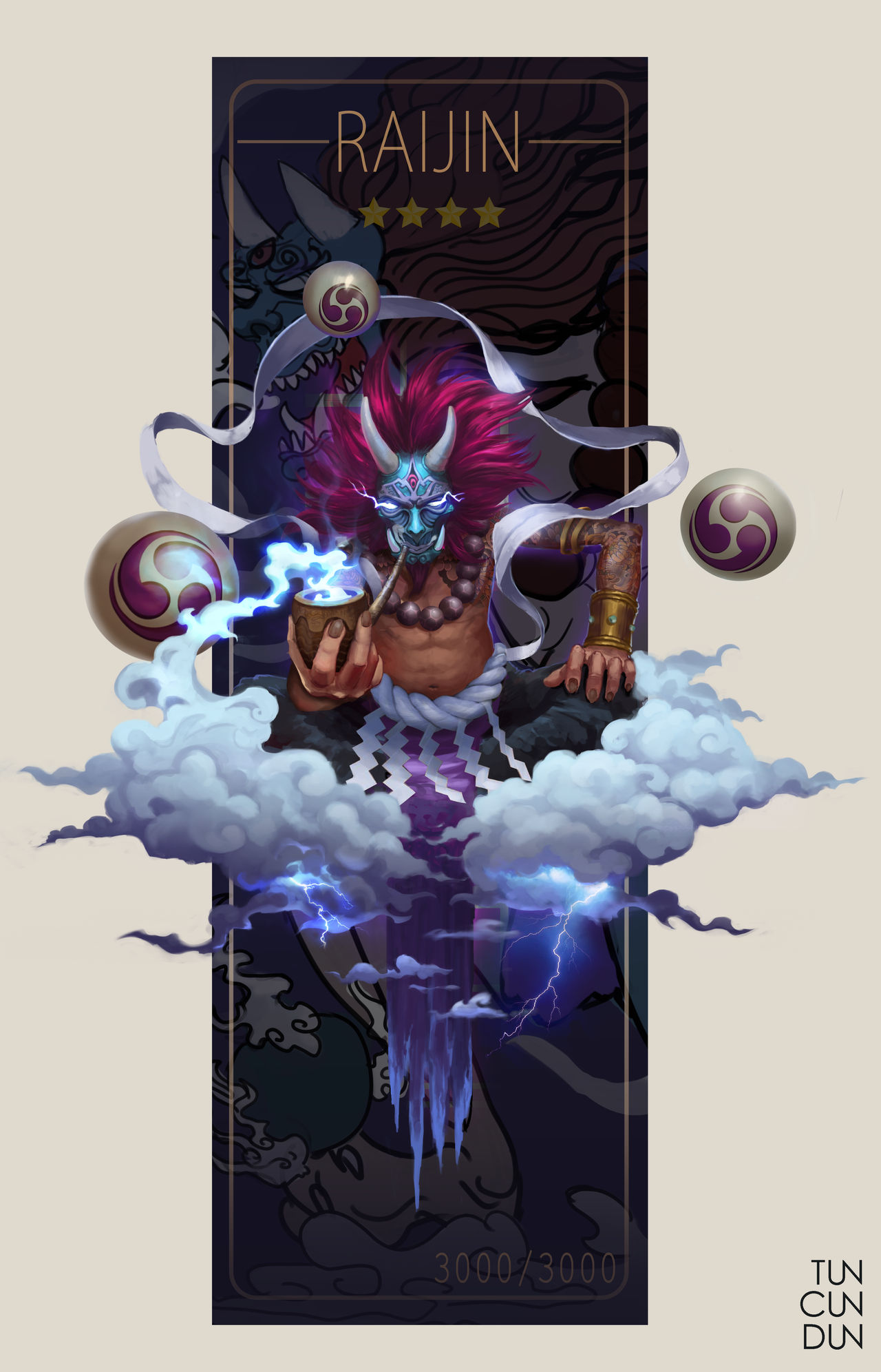 Originlab Raijin Raijin by tuncundun on DeviantArt