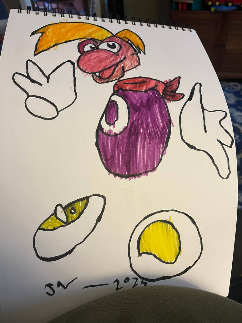 Rayman by monsteralienlover80 on DeviantArt