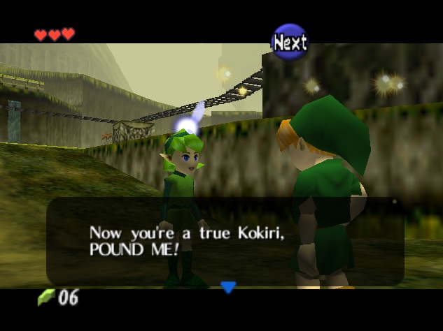 Link,man of the kokiri????