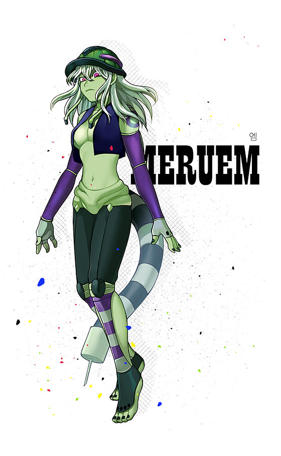 Merum Drawing Meruem Genderbend Hunter x Hunter second drawing by Lolo99944 on DeviantArt