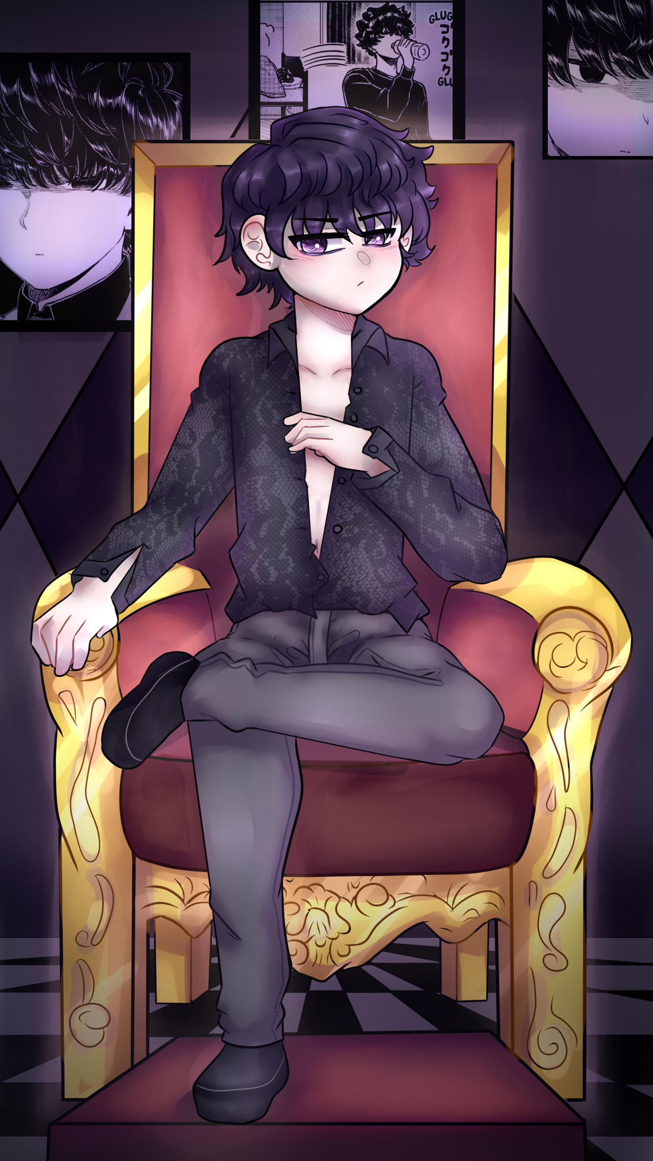 Shousuke Komi By Shyvonyoi On DeviantArt shousuke-komi-by-shyvonyoi-on-deviantart