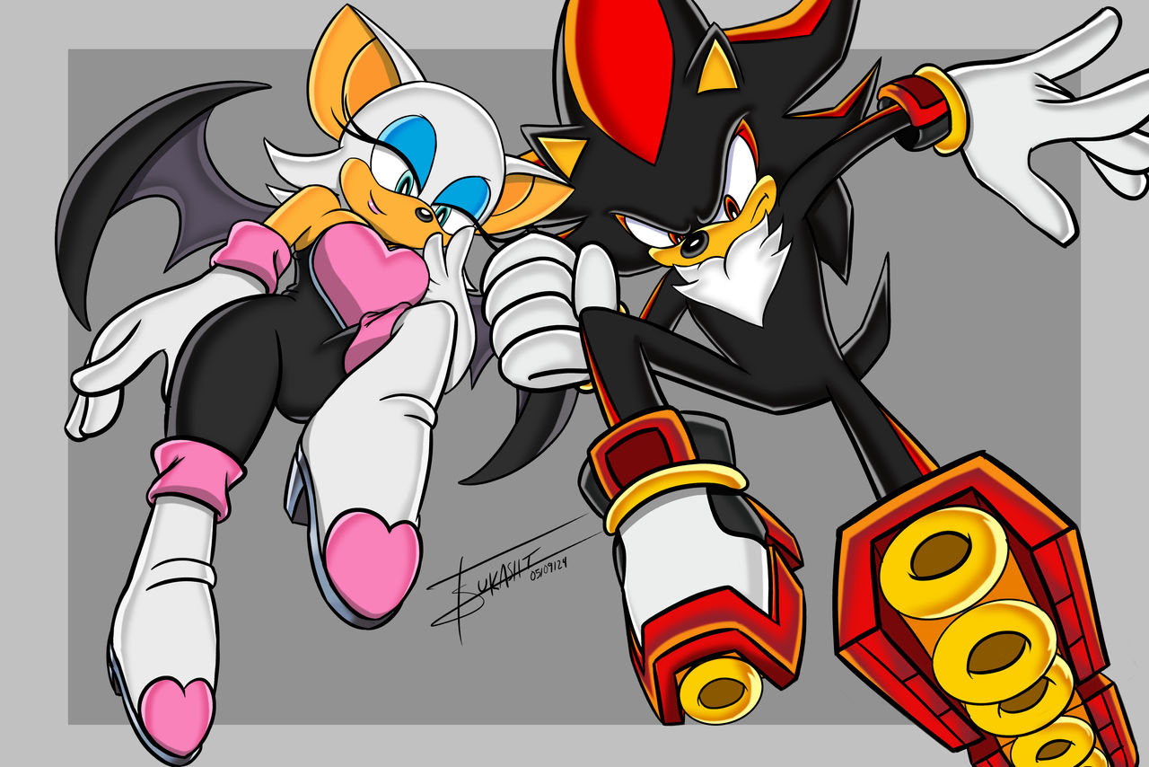 Shadow Rouge Wolf Shadow and Rouge Final version by Tsukashi97 on DeviantArt
