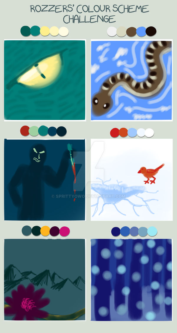 Color scheme challenge 2 by SprittyOwO on DeviantArt