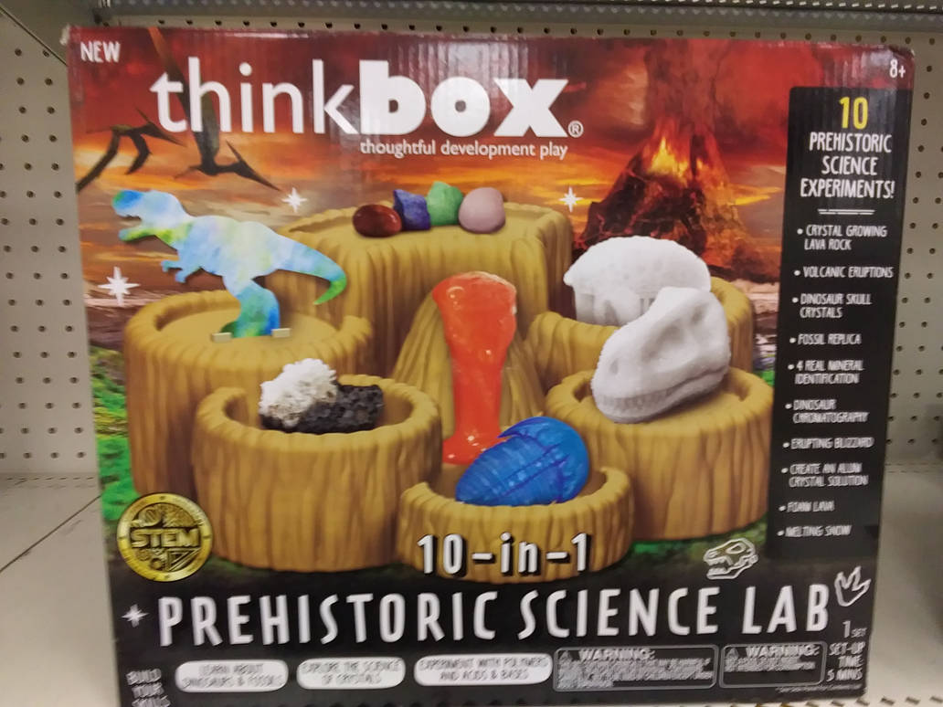 Prehistoric Science Lab (front) by NaturalistWarrior on DeviantArt